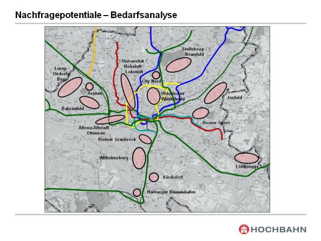 Potenzialanalyse U-Bahn-Netzausbau