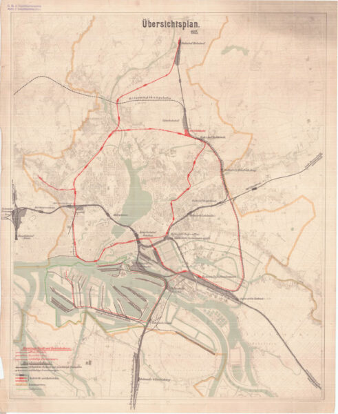 Die verschiedenen U-Bahn-Linien in der Planung