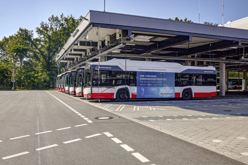 E-Busse bleiben die Hauptausrichtung der HOCHBAHN.