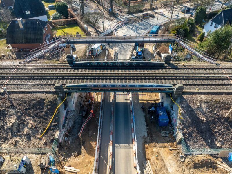 Die Brücke am Ahrensburger Weg