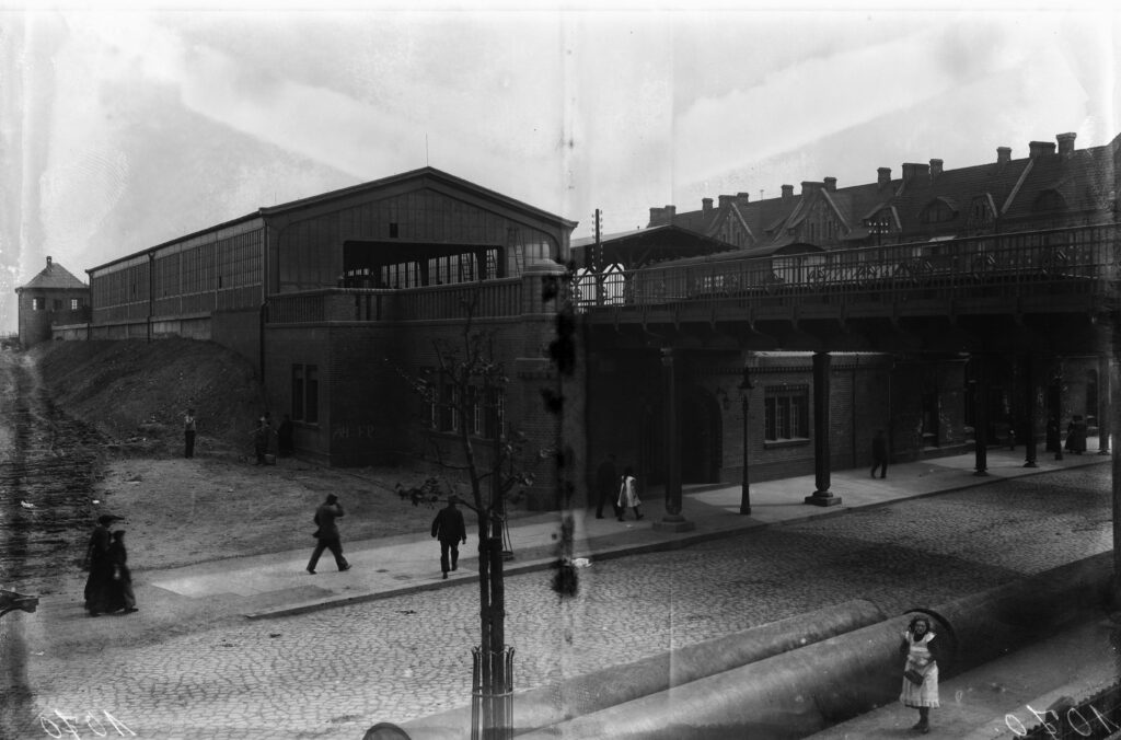 Die Endhaltestelle Rothenburgsort, 1915