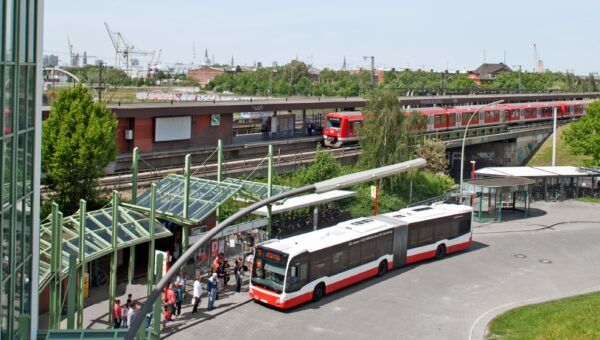 Ursprünglicher Standort des Betriebshofs Veddel