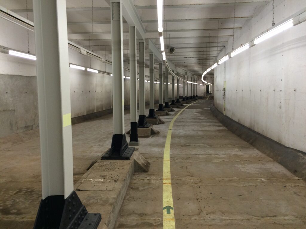 Der Tunnel der Rothenburgsort-Linie