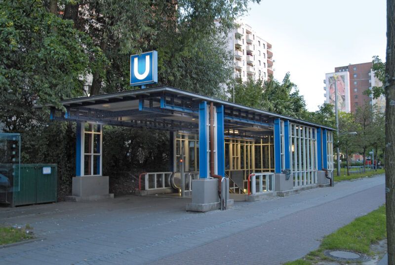 So kennt man die Haltestelle Mümmelmannsberg auch heute noch, 2008.