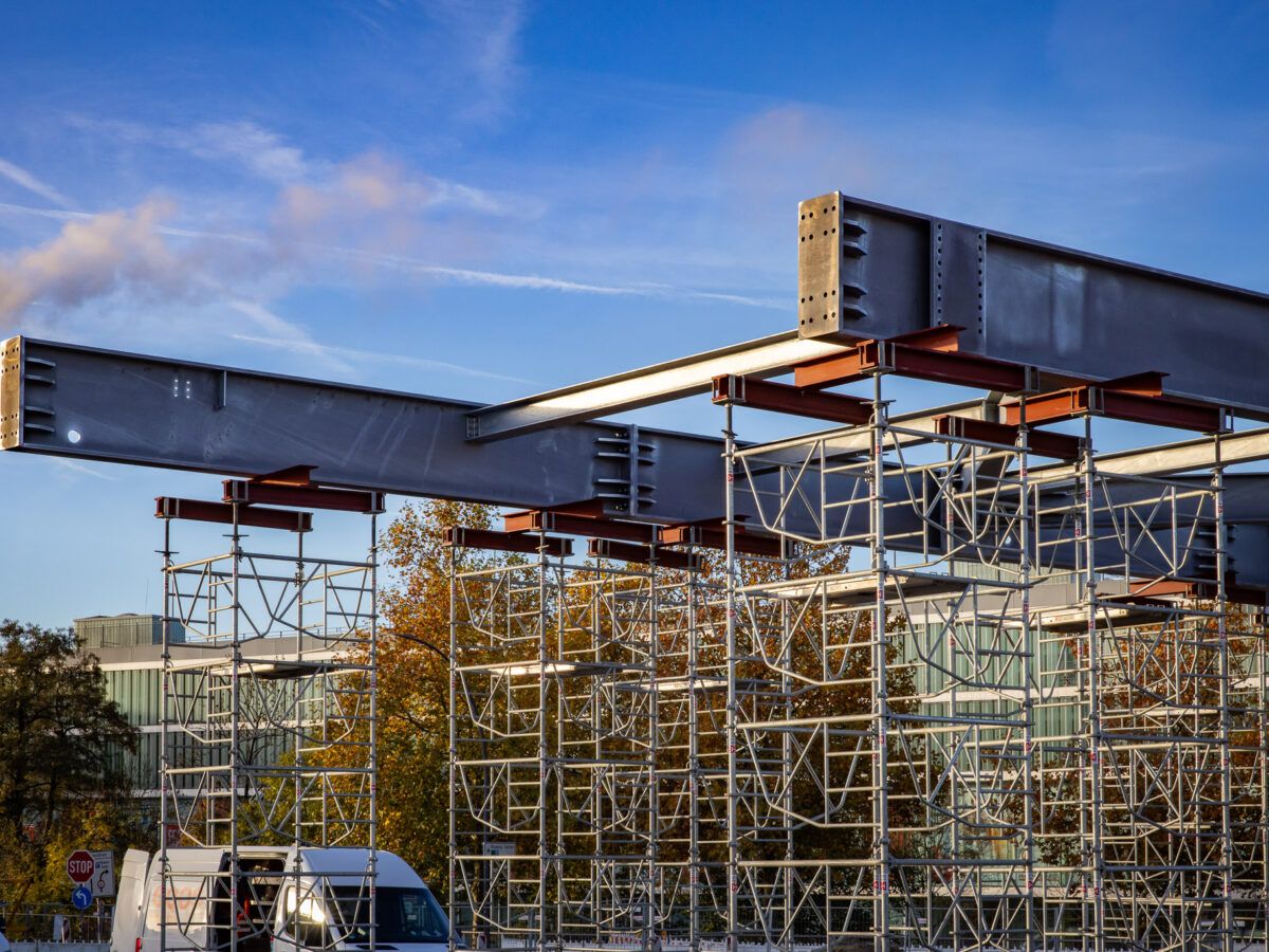 Das Bauprojekt in Harburg dauert noch bis Ende 2026.